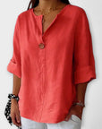 Nicole - Stylish blouse with V-neck