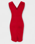Desi - V-Neck Split Dress