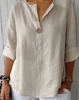 Zamma | Relaxed Linen Top
