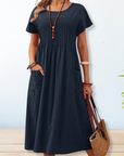 Emily™ | Tummy Covering Dress with Pockets