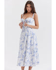 Kiana - Corset Midi Dress