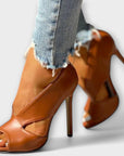 Trendy orthopedic sandals with elegant heels