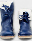 Waterproof boots with wool lining