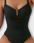 Cinzia - Swimsuit with V-neck
