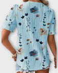 Emily - Fashionable Blouse with V-Neck