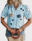 Emily - Fashionable Blouse with V-Neck