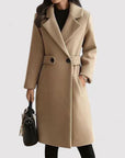 Clara - Wool Coat with Belt