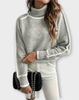 Aurora - Casual Turtleneck Sweater