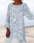 Ivendra - Crystal Bloom Print Top