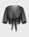 Olivia - Blouse with open front