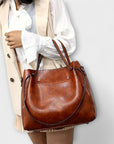 Lora. - 4-Piece Vintage Bag Set