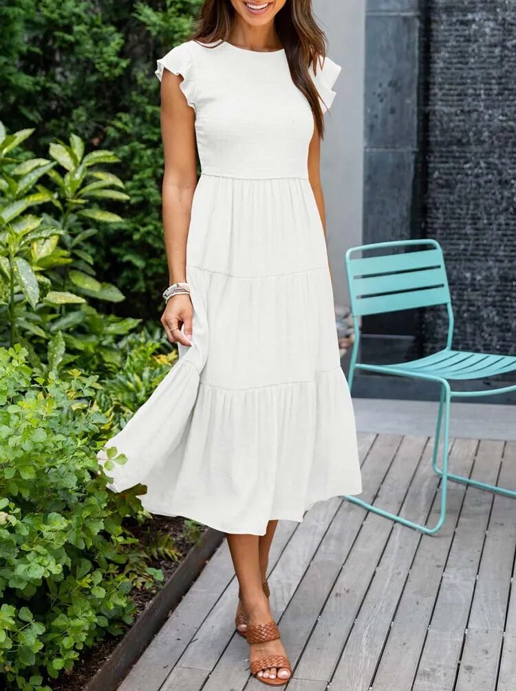 Madeline™ | Sophisticated Tummy Covering Dress