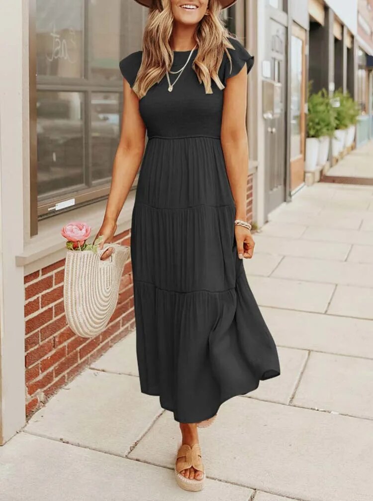 Madeline™ | Sophisticated Tummy Covering Dress