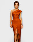 Elegant Asymmetric Evening Dress