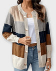 Lottenia - Striped Cardigan
