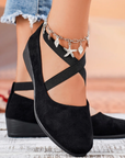 Luna | Comfortable Wedge Ballet Flats