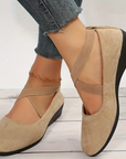 Luna | Comfortable Wedge Ballet Flats