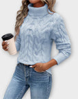 Amelia – Elegant Knit Turtleneck Sweater