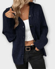 Brittan - Knitted Cardigan with Buttons