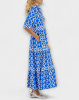 Juliette - Midi Dress with Chain Pattern