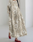 Anovia - Graceful Printed Dress