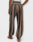 Scarlett - Tights with Ethnic Pattern