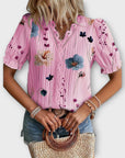 Emily - Fashionable Blouse with V-Neck