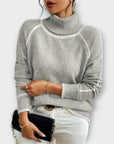 Aurora - Casual Turtleneck Sweater