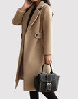 Clara - Wool Coat with Belt