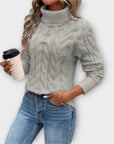 Amelia – Elegant Knit Turtleneck Sweater