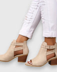 Nadine – Sandals with Thick Heels