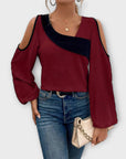 Scarlett - Blouse with Square Neckline