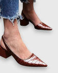 Nora – Vintage Slingback Pumps
