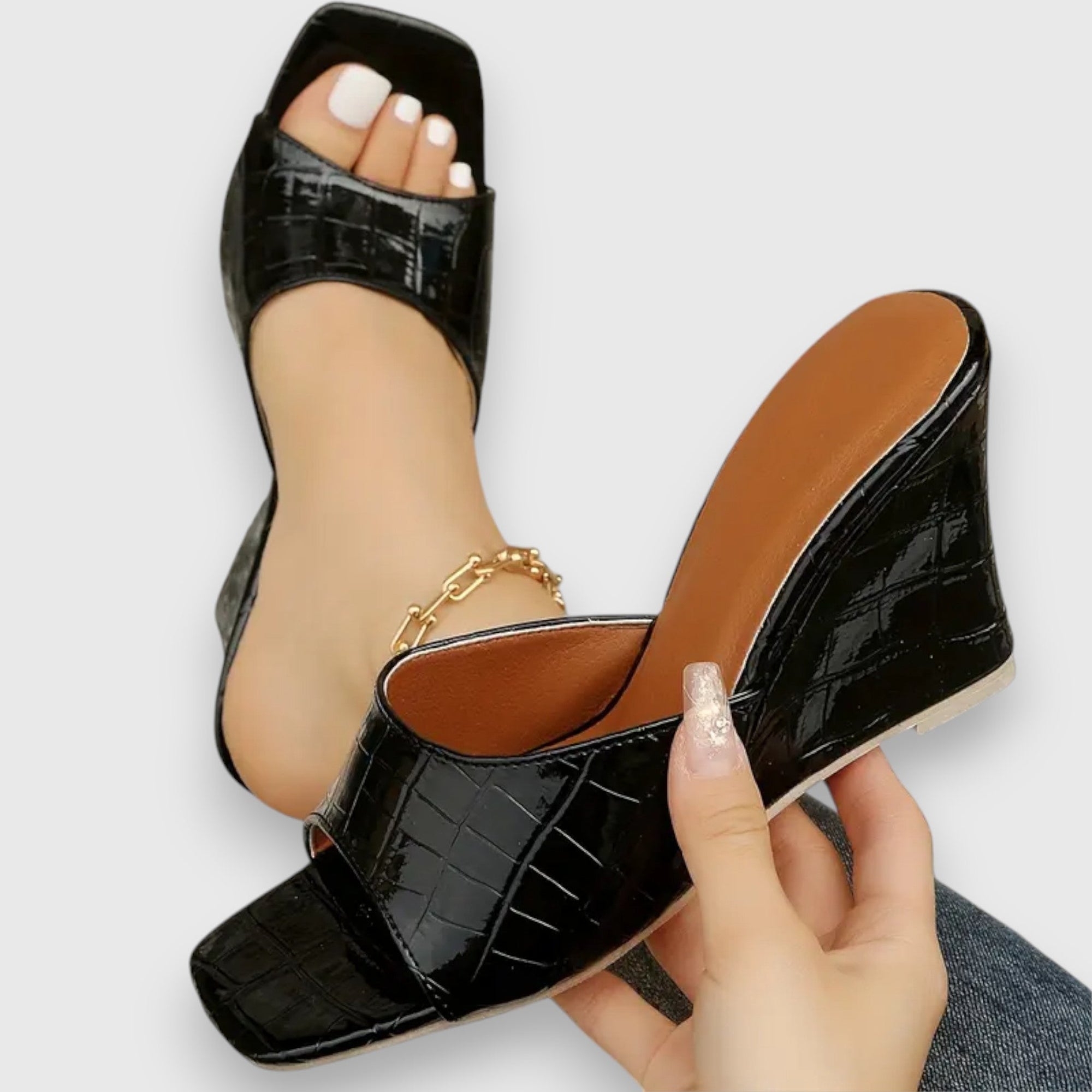 Jasmine – Chunk Heel Sandals