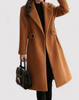 Clara - Wool Coat with Belt