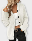 Brittan - Knitted Cardigan with Buttons
