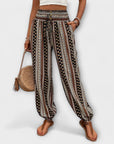 Scarlett - Tights with Ethnic Pattern
