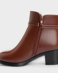 Frederika - Elegant winter boots with zipper