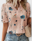 Emily - Fashionable Blouse with V-Neck