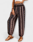 Scarlett - Tights with Ethnic Pattern