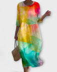 Miranda - Stylish Floral Maxi Dress