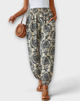 Scarlett - Tights with Ethnic Pattern