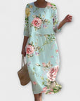 Miranda - Stylish Floral Maxi Dress