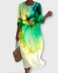 Miranda - Stylish Floral Maxi Dress