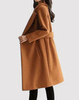 Clara - Wool Coat with Belt