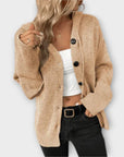 Brittan - Knitted Cardigan with Buttons