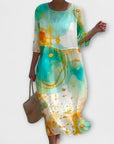 Miranda - Stylish Floral Maxi Dress