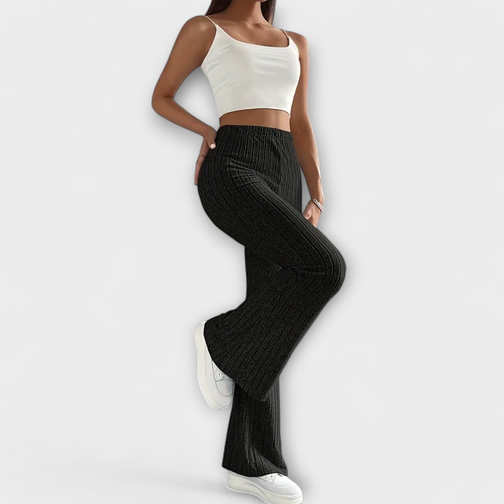 Jennifer - Elegant Flared Pants