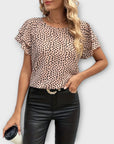 Emily - All-Over Printed Blouse