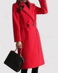 Clara - Wool Coat with Belt